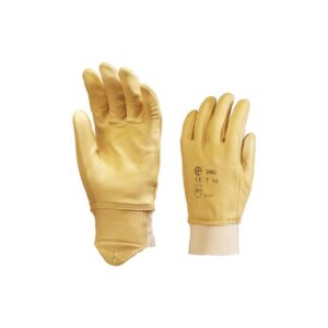 Gant tout fleur vachette supérieure Hydrofuge avec protège artère Réf 2460
